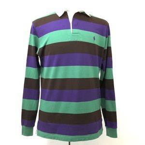 Polo Ralph Lauren multi color stripe long sleeve